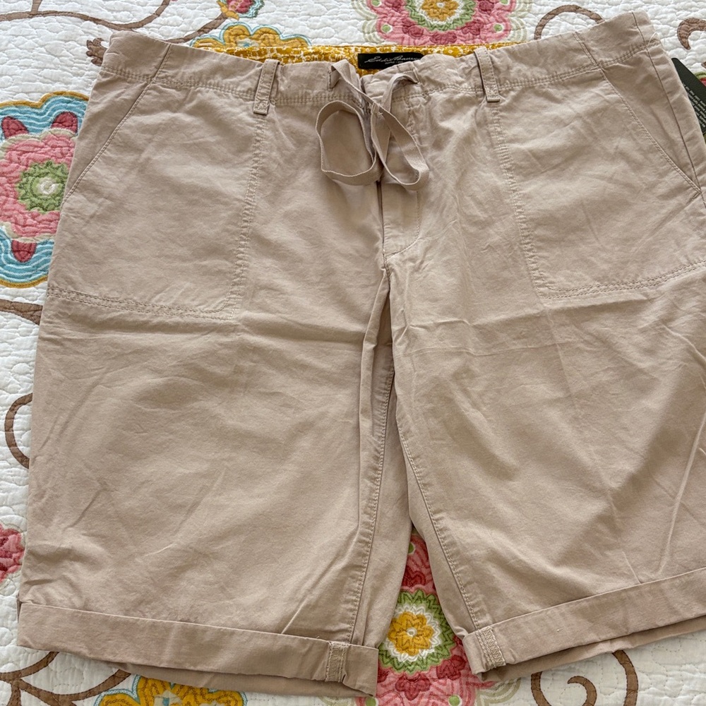 Women’s Tan Casual Shorts
